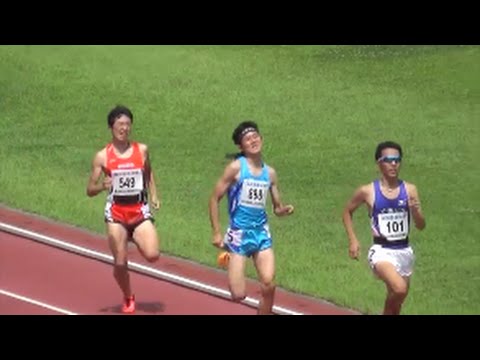 関東陸上競技選手権2016 男子800m予選1組