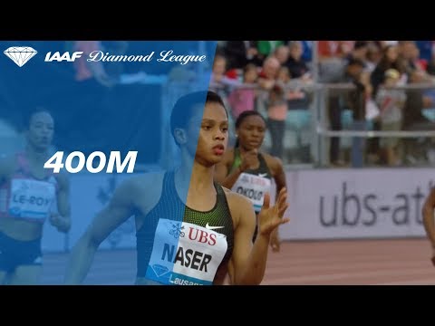 Salwa Eid Naser 49.77 Wins Women&#039;s 400m - IAAF Diamond League Lausanne 2018
