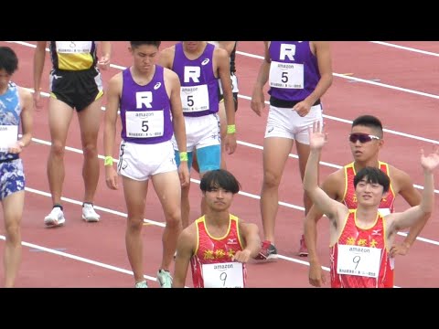 決勝 女子4×800ｍＲ 関東学生新人陸上2024