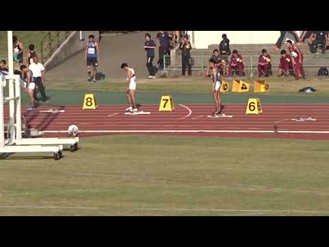 2018 関西学生陸上競技種目別選手権大会　男子200ｍB決勝