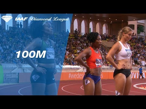 Marie-Joseé Ta Lou 10.89 Wins Women&#039;s 100m - IAAF Diamond League Monaco 2018