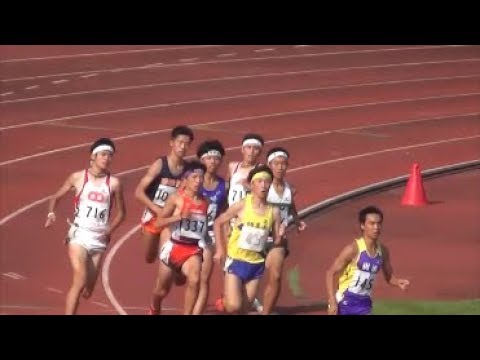 群馬県高校対抗陸上2017 男子1部800m決勝