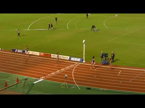 男子800m決勝　U18日本選手権R01