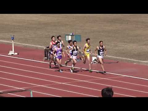 第67回大阪学生陸上競技選手権大会　男子800ｍ予選4組