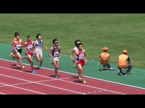 2017 秋田県陸上競技選手権 男子 800m 予選5組