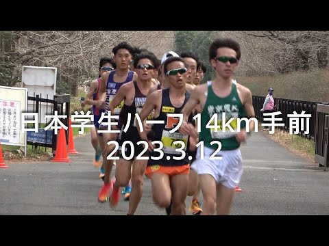 日本学生ハーフマラソン『14Km手前/駒澤･東農･法政･青学･國學院･創価など混戦』2023.3.12