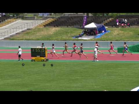 2017 秋田県陸上競技選手権 男子 800m 予選3組