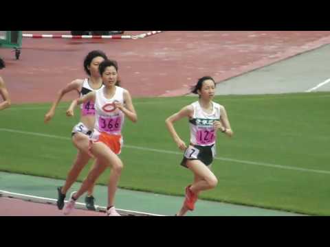 【頑張れ中大】 関東ｲﾝｶﾚ 女子1部1500m予選2組 市村萌捺美・丹羽七海 2017.5.25