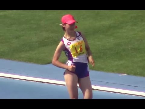 臼井優 優勝/ 2016関東高校陸上 南関東女子 5000m競歩 決勝 + 表彰式