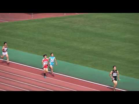 平成29年度 全国高校陸上北九州地区大会 男子4x400mR 準決勝2組