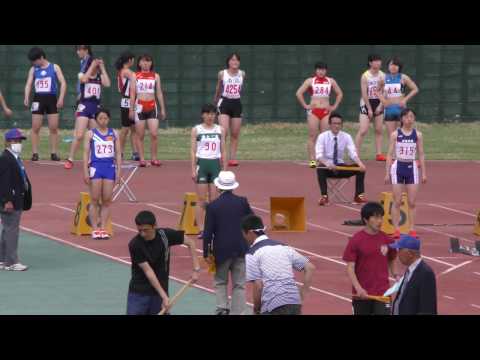 20170422群馬リレーカーニバル女子100m4組