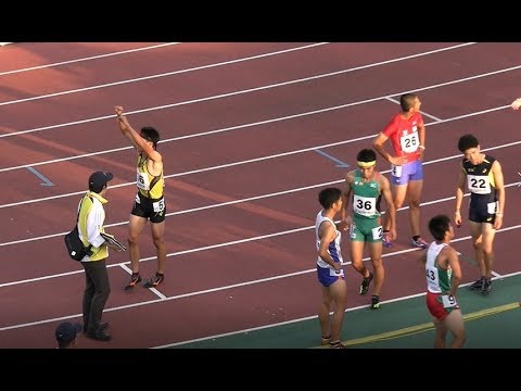 少年男子B 100m決勝 ★茨城国体陸上 2019.10