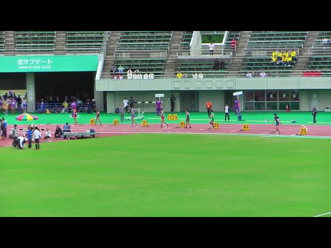 平成29年度 高校総体 埼玉県大会 男子200m 予選1組