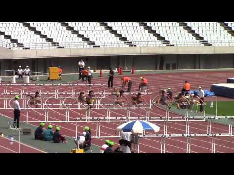 2015 日本インカレ陸上 男子110mH 予選1