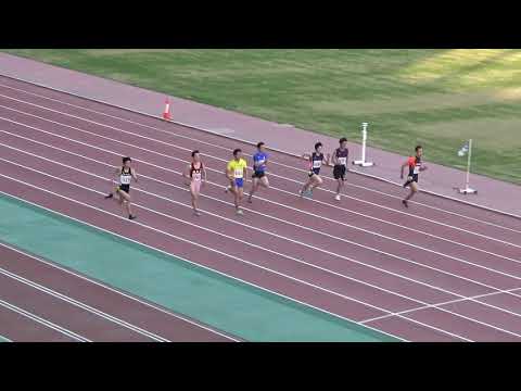 2019 第1回県記録会 高校・一般男子100mタイムレース6組