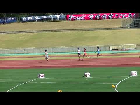 20180317_第3回宮崎県記録会_一般・高校女子400m_1組