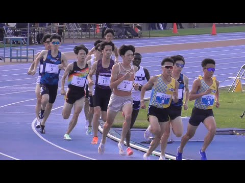 男子1500mA 深川大会 ホクレンディスタンスチャレンジ2024