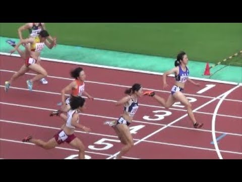 関東陸上競技選手権2017 女子100m決勝