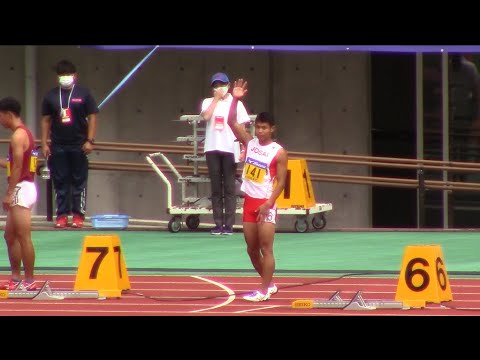 2020日本インカレ陸上男子200m準決勝