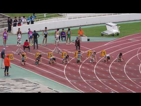 H30　千葉県高校新人　女子100m　予選7組