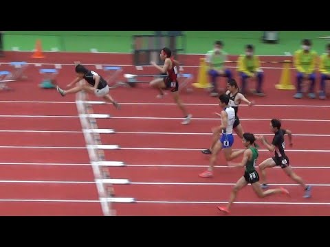 予選 U16・U18 男子60mH 日本室内陸上2024