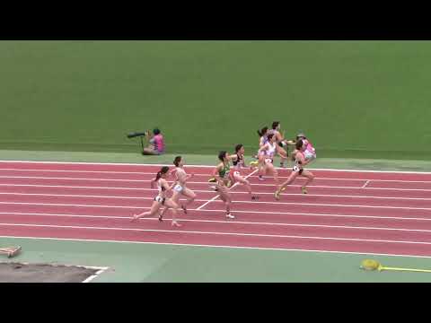 2019 個人選手権 女子100m 準決勝