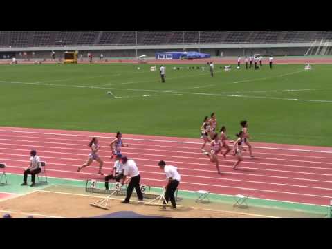 2017 西日本インカレ陸上 女子200m　　予選1～10