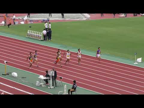 男子100m 準決勝1組　関東学生新人 R01
