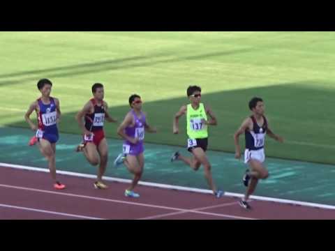 平成 30 年度第 1 回学連競技会　男子1500ｍ１組