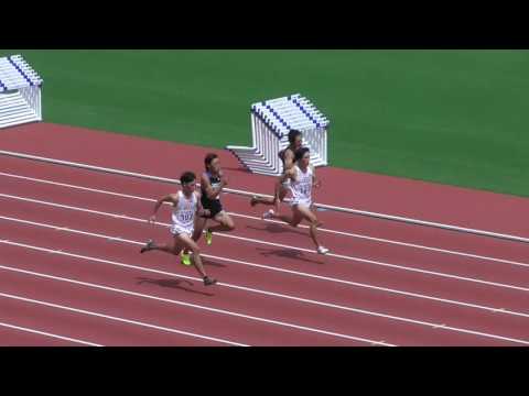 第59回東海陸上競技選手権大会　男子100m　予選第1組　2016/8/28
