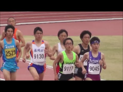 長野スプリング・トライアル2016 男子1500m9組