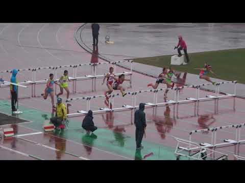 20180414101915県記録会中女100ｍH3組 小島 光琉
