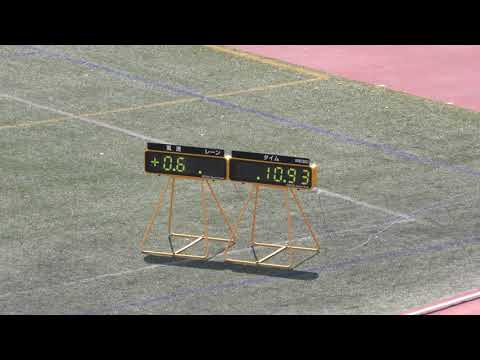 H31　六大学　男子100m　OP5組