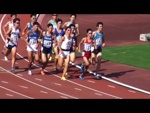 2017年 東海陸上選手権 男子1500m決勝