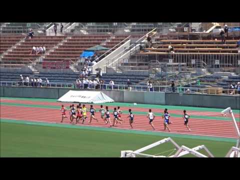 男子3年1500m予選3組、1着：吉原行亮（今治日吉中）4分19秒75 ～第69回愛媛県中学校総合体育大会・陸上～