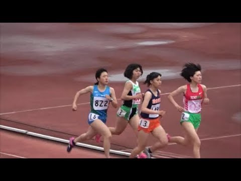 群馬県春季記録会2018（桐生会場）女子1500m2組