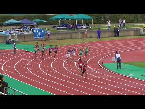 第18回中部実業団陸上競技選手権大会　男子4×100mR　第1組　2017/10/14