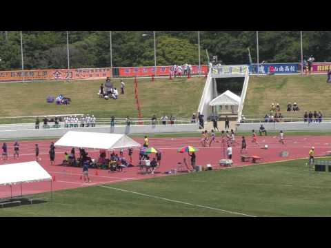 H29　北関東　女子1500m　予選1組