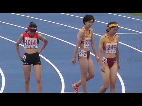 女子100ｍＨ決勝　滋賀県選手権2022