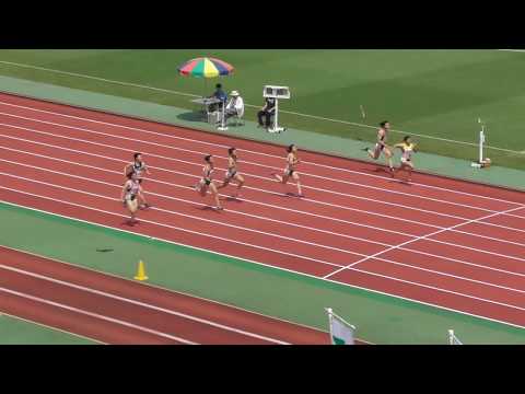 2017京都陸上選手権　女子100m予選1～8組