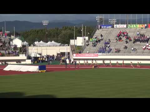 2016いわて国体成少女子共通400mR準決勝2組東京(山内 福田 ｴﾄﾞﾊﾞｰ 藤森)45.66 Tokyo Met.1st