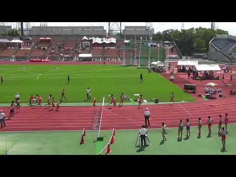 2018近畿陸上選手権大会　女子4×400ｍリレー予選1組