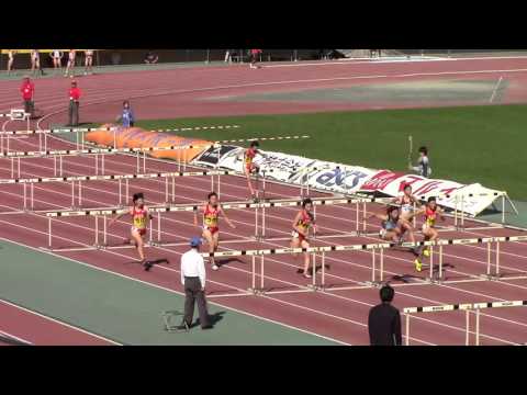2015 布勢スプリント 女子100mH 第2レース 1組