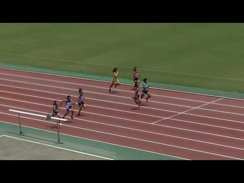 201600806_九州中学陸上(鹿児島)_2年女子100m_予選2組