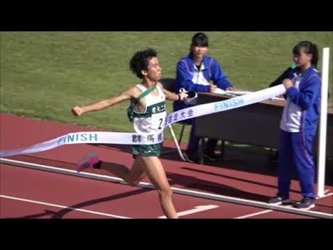 群馬県高校駅伝2019 男子ゴール