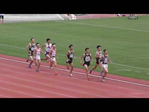20160703群馬県選手権男子800m予選3組