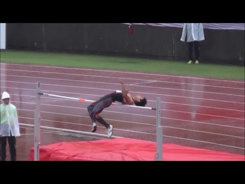 日本陸上混成競技2017 男子十種 走髙跳