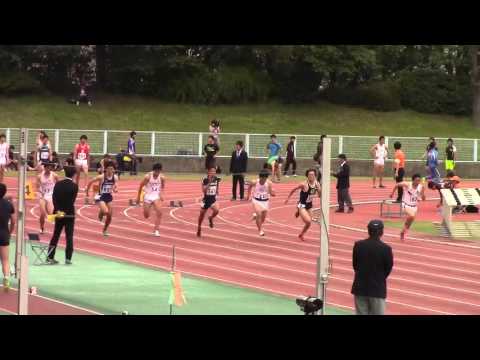 2016東海学生春季 男子100m予選 2