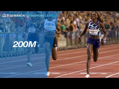 Christine Mboma claims first ever Diamond League win in Brussels 200m - Wanda Diamond League 2021
