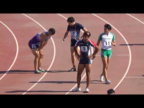 予選・決勝 成年男子300m 鹿児島国体陸上2023